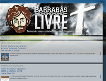 Tablet Screenshot of barrabaslivre.com